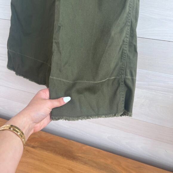GAP High-Waisted Army Green Pants - Picture 3 of 7